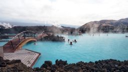 Blue Lagoon in Grindavik, Iceland