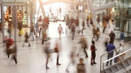 busy airport